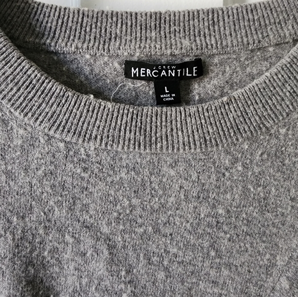 Gray Ruffle Sweater - Picture 2 of 5